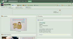 Desktop Screenshot of antropofago.deviantart.com