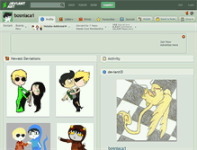 Tablet Screenshot of bosniaca1.deviantart.com