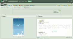 Desktop Screenshot of godf.deviantart.com