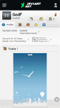 Mobile Screenshot of godf.deviantart.com
