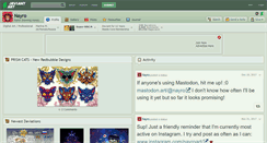 Desktop Screenshot of nayro.deviantart.com