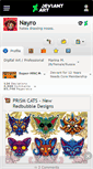 Mobile Screenshot of nayro.deviantart.com