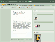 Tablet Screenshot of omgcon-fans.deviantart.com
