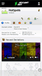 Mobile Screenshot of hotspot6.deviantart.com