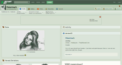 Desktop Screenshot of pokermark.deviantart.com