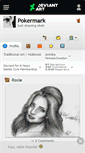 Mobile Screenshot of pokermark.deviantart.com