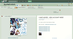 Desktop Screenshot of boundingfromearth.deviantart.com