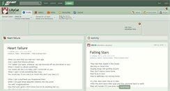 Desktop Screenshot of lillycat.deviantart.com