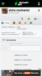 Mobile Screenshot of alche-mechanist.deviantart.com