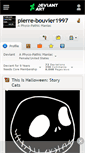 Mobile Screenshot of pierre-bouvier1997.deviantart.com