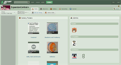 Desktop Screenshot of expansioncentral.deviantart.com