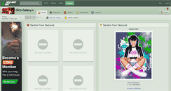 Desktop Screenshot of girls-galaxy.deviantart.com