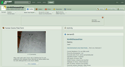 Desktop Screenshot of kimikitheseedrian.deviantart.com