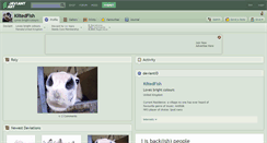 Desktop Screenshot of kiltedfish.deviantart.com
