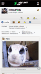Mobile Screenshot of kiltedfish.deviantart.com