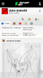Mobile Screenshot of duke-drake88.deviantart.com