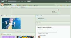 Desktop Screenshot of kukai-souma.deviantart.com