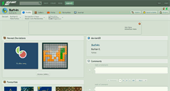 Desktop Screenshot of burh4n.deviantart.com