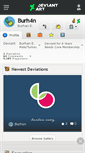 Mobile Screenshot of burh4n.deviantart.com