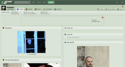 Desktop Screenshot of malsain.deviantart.com