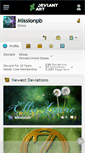 Mobile Screenshot of missionpb.deviantart.com
