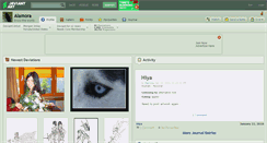 Desktop Screenshot of alamora.deviantart.com