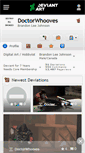 Mobile Screenshot of doctorwhooves.deviantart.com