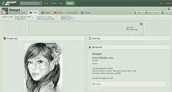 Desktop Screenshot of dintoart.deviantart.com