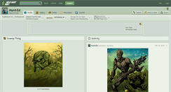 Desktop Screenshot of murd-ed.deviantart.com