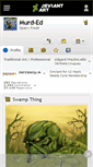 Mobile Screenshot of murd-ed.deviantart.com