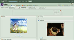 Desktop Screenshot of nekoli.deviantart.com