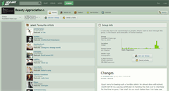 Desktop Screenshot of beauty-appreciation.deviantart.com