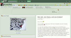 Desktop Screenshot of german-blood.deviantart.com