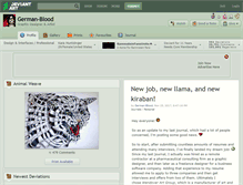 Tablet Screenshot of german-blood.deviantart.com