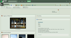 Desktop Screenshot of mistydark.deviantart.com