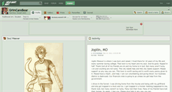 Desktop Screenshot of grimcarebear.deviantart.com