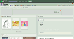 Desktop Screenshot of kenshe.deviantart.com