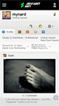 Mobile Screenshot of mynard.deviantart.com