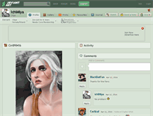 Tablet Screenshot of ichimiya.deviantart.com