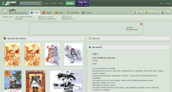 Desktop Screenshot of lxfx.deviantart.com
