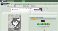 Desktop Screenshot of marsh--mallow.deviantart.com