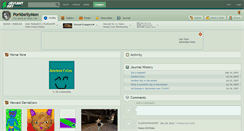 Desktop Screenshot of porkbellymon.deviantart.com