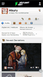 Mobile Screenshot of misuru.deviantart.com