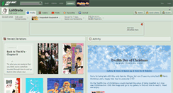 Desktop Screenshot of lollidrella.deviantart.com