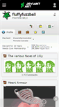 Mobile Screenshot of fluffyfuzzball.deviantart.com