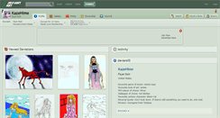 Desktop Screenshot of kazehime.deviantart.com