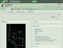 Tablet Screenshot of myrddin-84.deviantart.com