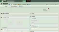 Desktop Screenshot of echokitteh.deviantart.com