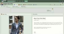 Desktop Screenshot of dreams-may-come.deviantart.com