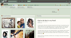 Desktop Screenshot of ladyfish.deviantart.com